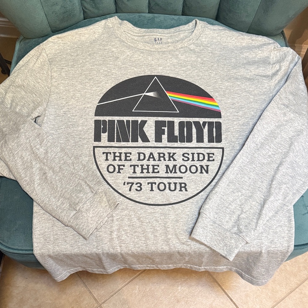Gap Pink Floyd '73 Tour Gray Sweatshirt